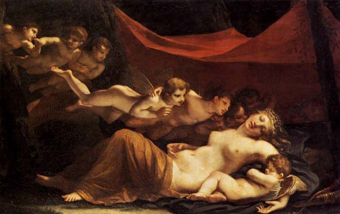 The Sleep of Venus and Cupid